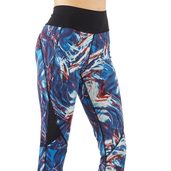 Yoga pants workout leggings mesh LY6235-4 - Picture 4 of 5